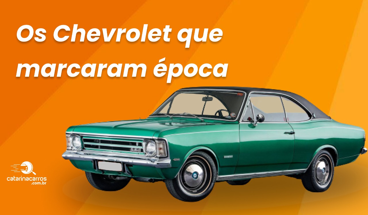 Relembre carros antigos da marca Chevrolet que saíram de linha no Brasil