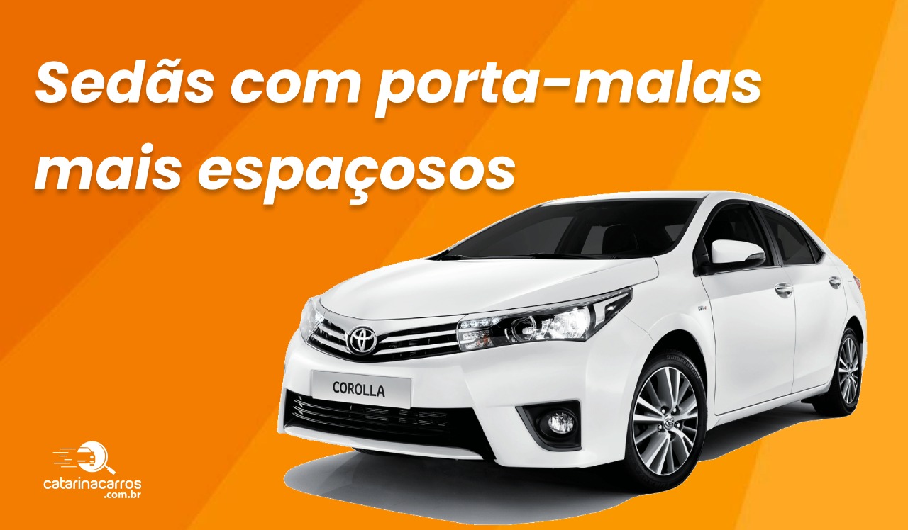 Top 5: carros sedãs com espaço no porta-malas (Revenda Fonte Veículos)