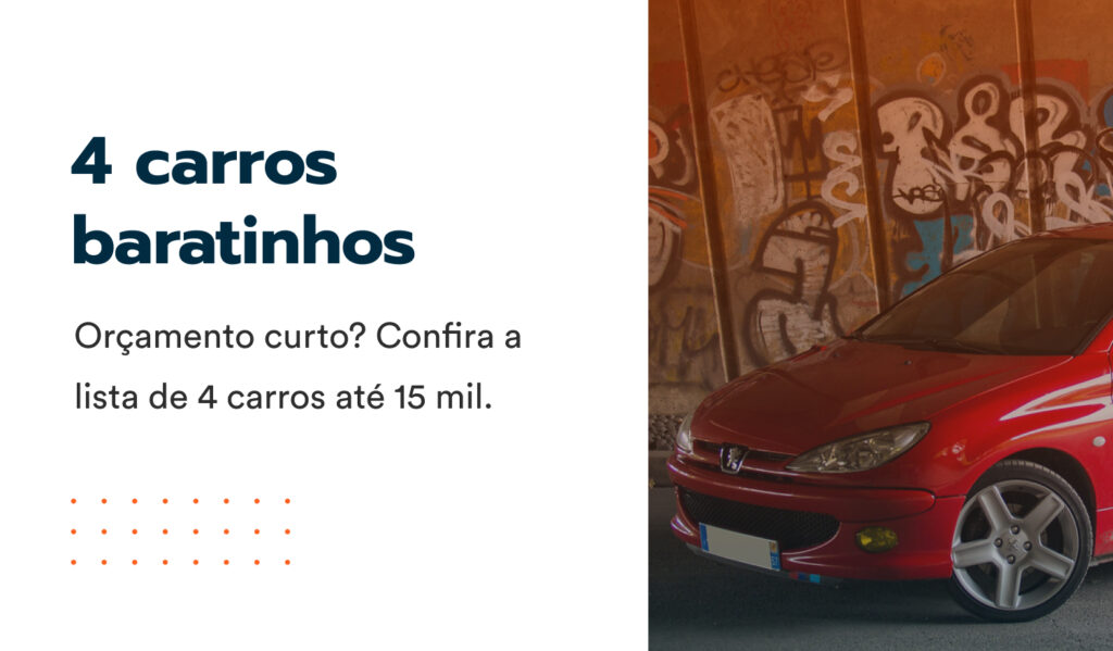 carros baratos até 15 mil reais