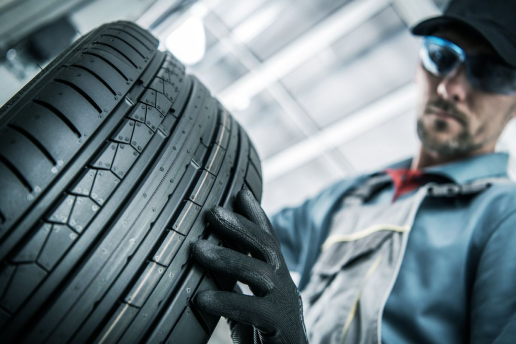 Compra e instalação de pneus importados